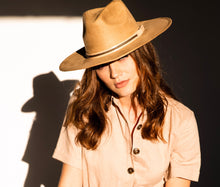 Load image into Gallery viewer, Girl wearing the a Suede hat