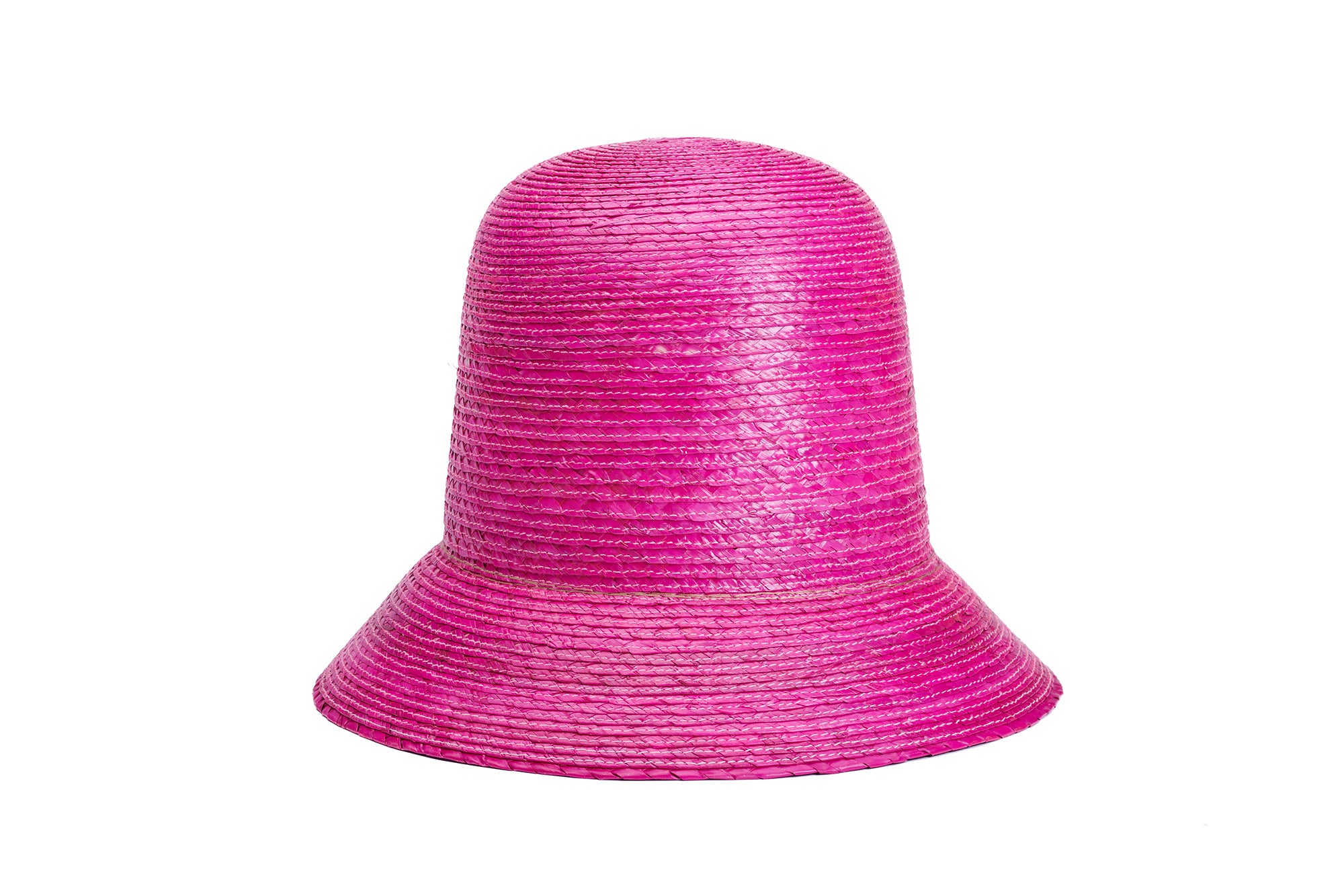 Anthropologie x ASN – The Florette Pink Straw Bucket Hat for 